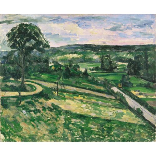 The Tree By The Bend Cezanne The Tree By The Bend Cezanne