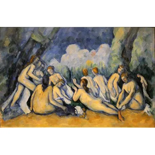 Paul Cezanne, Harika Yüzücüler Paul Cezanne, Harika Yüzücüler