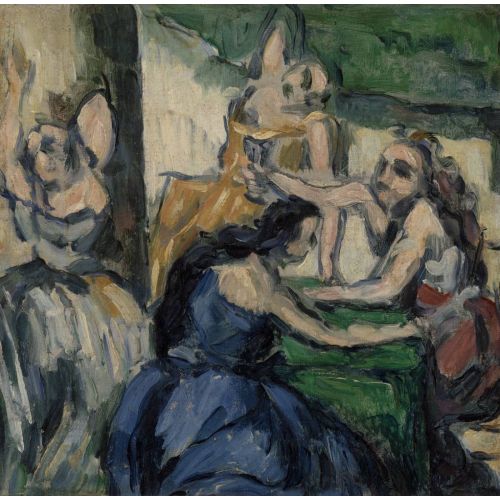 The Courtesans- Paul Cezanne The Courtesans- Paul Cezanne