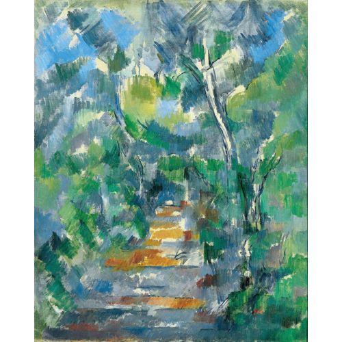 Forest Scene Paul Cezanne
