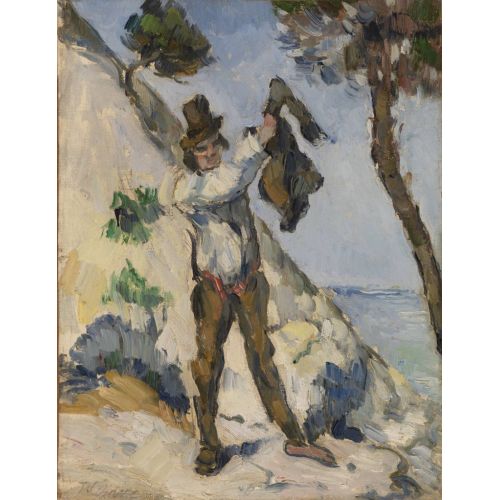 Man With A Vest - Paul Cezanne