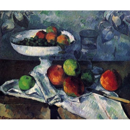 Paul Cezanne, Still Life With Fruit Bowl Paul Cezanne, Still Life With Fruit Bowl