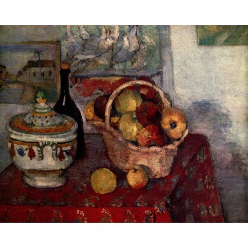 Paul Cezanne, Still Life With Soup Terrine Paul Cezanne, Still Life With Soup Terrine