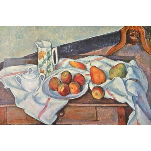 Paul Cezanne, Şeker Kasesi İle Natürmort Paul Cezanne, Şeker Kasesi İle Natürmort