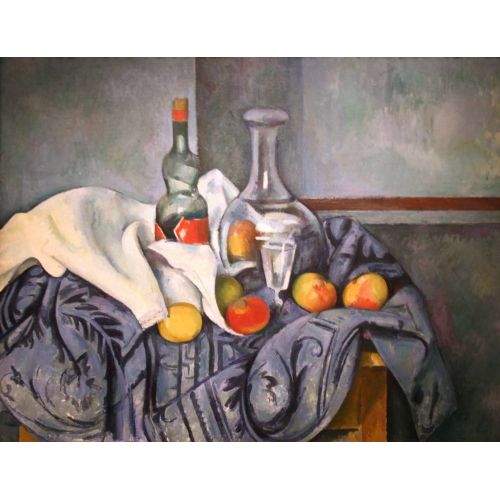 Paul Cezanne, The Peppermint Bottle