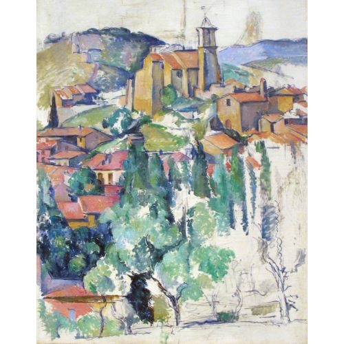 Paul Cezanne, Village At Gardanne Anagoria