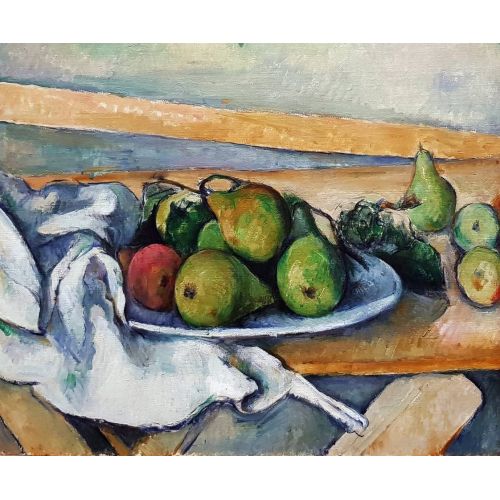 Paul Cezanne, Armutlu Naturmort Paul Cezanne, Armutlu Naturmort