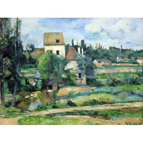 Paul Cezanne, Moulin De La Couleuvre At Pontoise