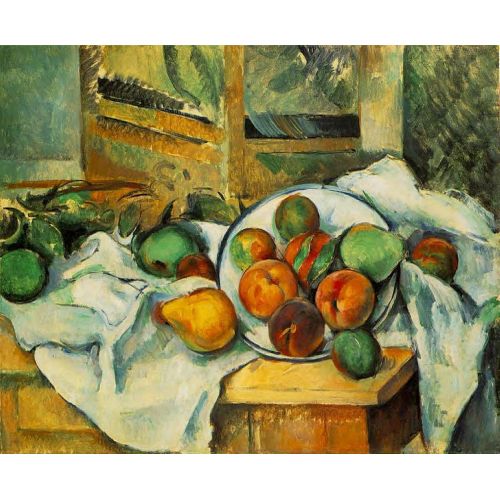 Paul Cezanne, Table, Napkin And Fruit