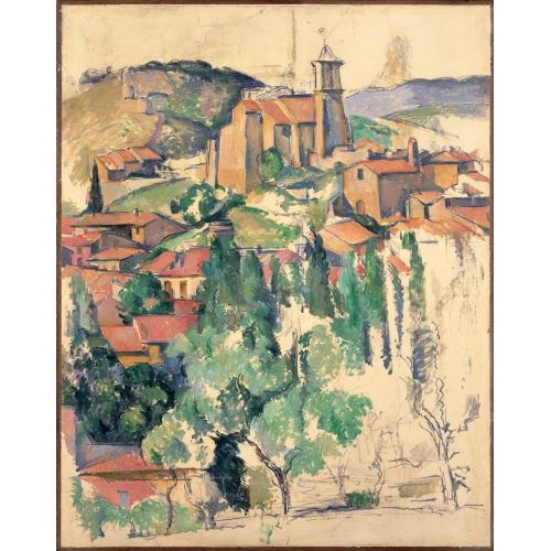 Paul Cezanne, View Of Gardanne