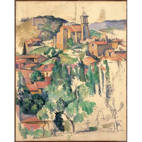 Paul Cezanne, Gardenne'den Görünüm Paul Cezanne, Gardenne'den Görünüm