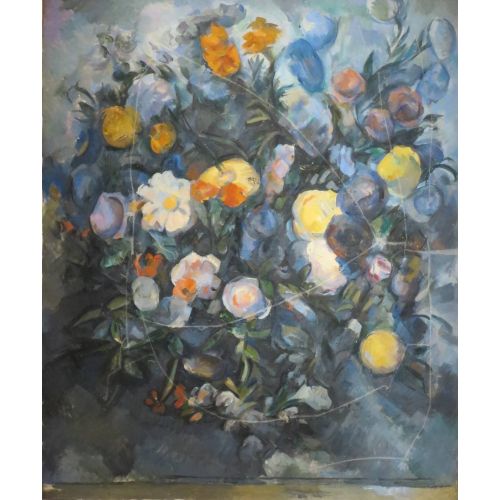 Paul Cezanne, Flowers Canvas