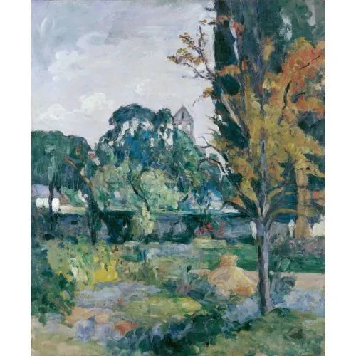 Paul Cezanne, Landscape With Tower