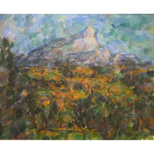Paul Cezanne, Mont Sainte Victoire Seen From Lauves