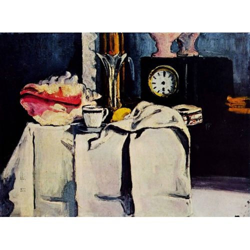 Paul Cezanne, Siyah Mermer Saat Paul Cezanne, Siyah Mermer Saat