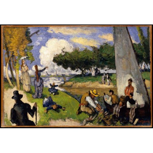 Paul Cezanne, Artworks - The Fishermen Paul Cezanne, Artworks - The Fishermen