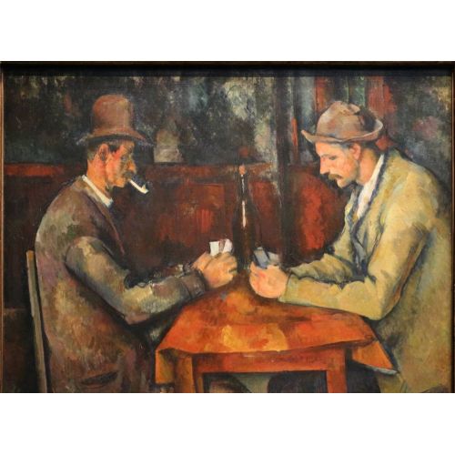 Paul Cezanne, The Card Players 2