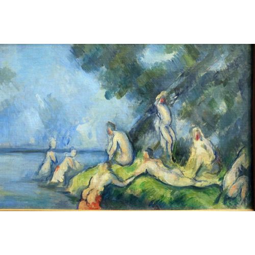 Paul Cezanne, Tekne Ve Yüzücüler