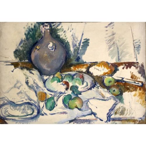 Paul Cezanne, Sürahi İle Natürmort Paul Cezanne, Sürahi İle Natürmort