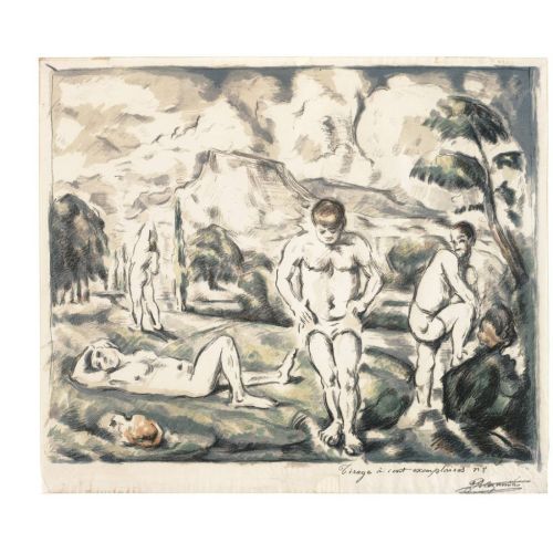 Paul Cezanne, The Large Bathers