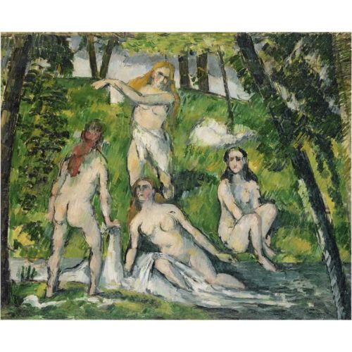 Paul Cezanne, Four Women Bathers