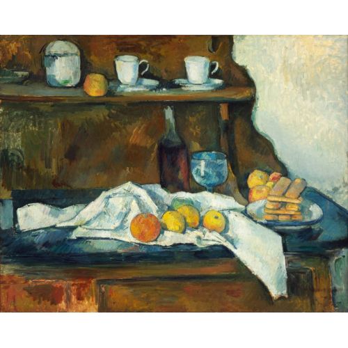 Paul Cezanne, Büfe Kanvas Tablo