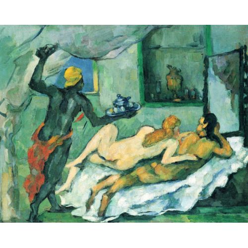 Paul Cezanne, Afternoon In Naples Paul Cezanne, Afternoon In Naples
