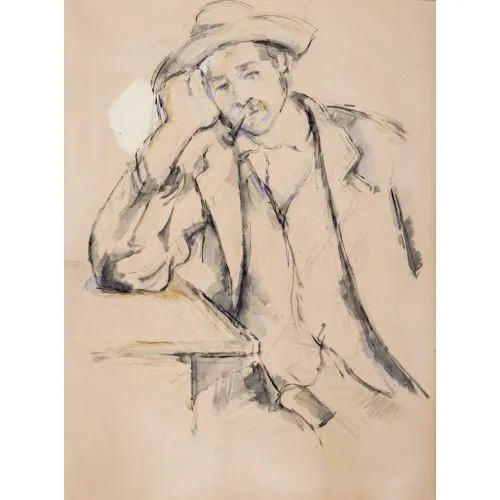 Paul Cezanne, Leaning Smoker