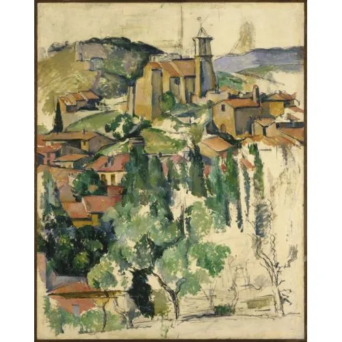 Paul Cezanne, Gardanne Köyü Paul Cezanne, Gardanne Köyü