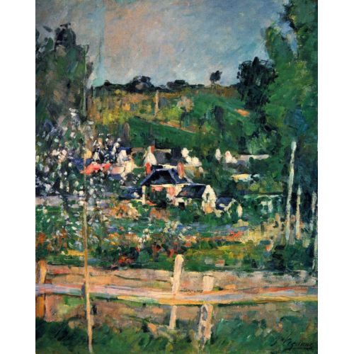 Paul Cezanne, Auvers'ten Bir Manzara