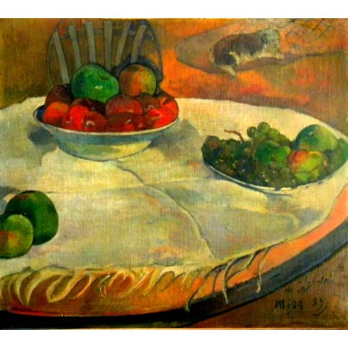 Still Life With The Countess Of Ninial- Paul Gauguin
