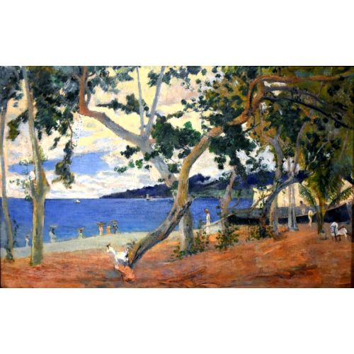 Coastal Landscape From Martinique- Paul Gauguin