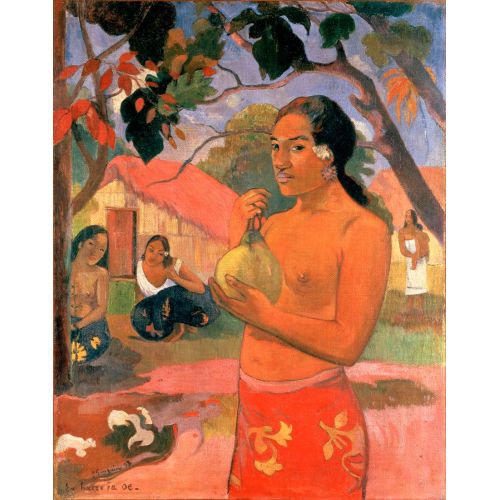 Meyve Tutan Kadın- Paul Gauguin