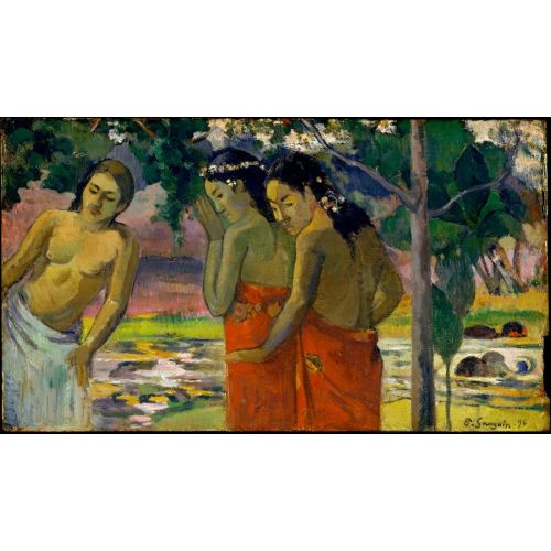 Üç Tahitili Kadın- Paul Gauguin