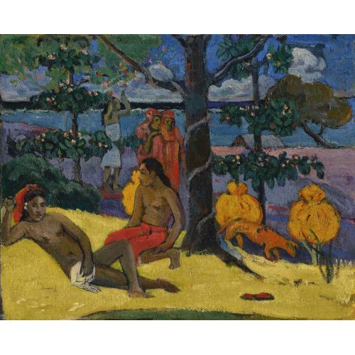 Mangoslu Kadın Te ArII Vahine - Paul Gauguin