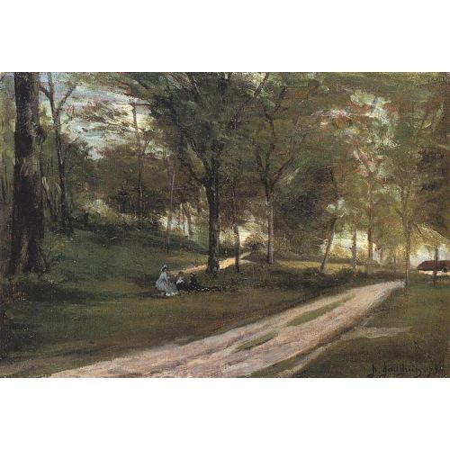 Paul Gauguin, Ormandaki Saint Cloud 2 Yağlıboya Tablo