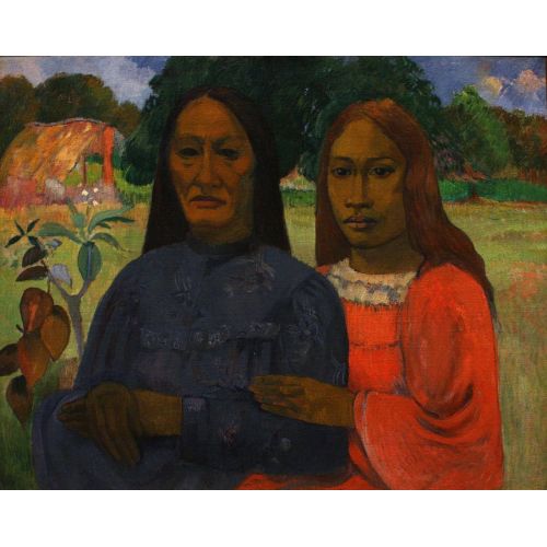 İki Kadın - Paul Gauguin