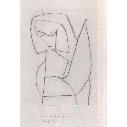 Paul Klee, Doubting Angel Paul Klee, Doubting Angel