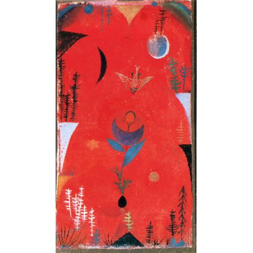 Paul Klee, Flower Myth Flowers Paul Klee Flower Myth Expressionism Art Movements Canvas, Drawing Paper Prints, Reproduction Oil Painting and High Resolution