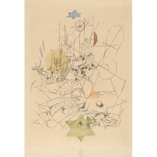 Paul Klee Umut Ve Yıkım İmha Soyut Paul Klee Umut Ve Yıkım İmha Soyut Sanat Akımları Kanvas Efektli Tablo, Resim Kağıdı Baskısı, Reprodüksiyon ve Yüksek