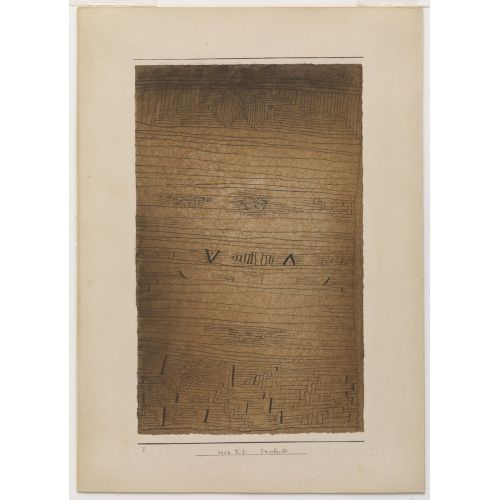 Paul Klee, Inscription Paul Klee, Inscription