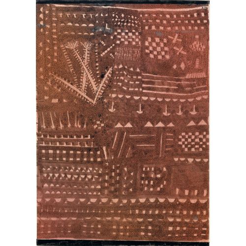 Paul Klee, In The Manner Of A Leather Tapestry Paul Klee, In The Manner Of A Leather Tapestry