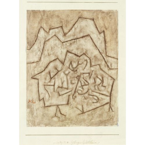 Paul Klee, Mountain Gardening Paul Klee, Mountain Gardening