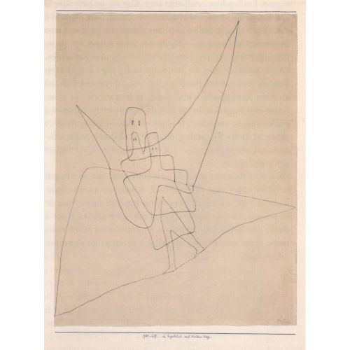 Paul Klee, Angel Hat On Steep Path Paul Klee, Angel Hat On Steep Path