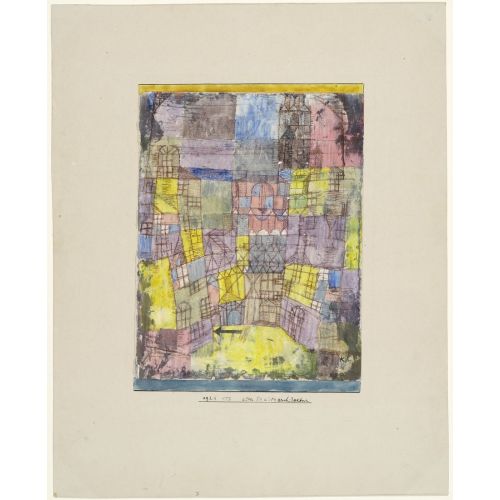 Paul Klee, Old City Architecture Paul Klee, Old City Architecture