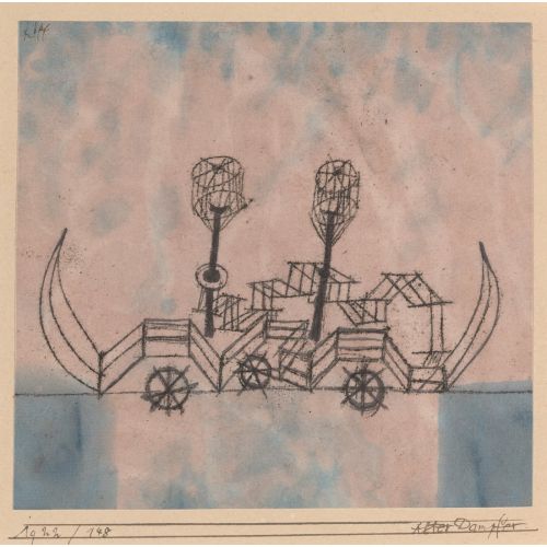 Paul Klee, Old Steamboat Paul Klee, Old Steamboat