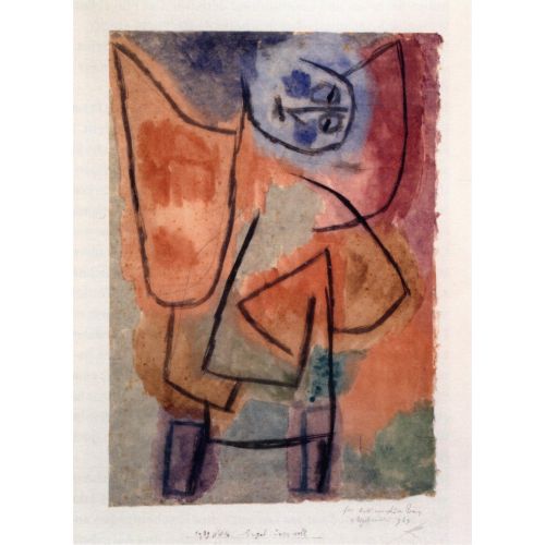 Paul Klee, Angel Overflowing Paul Klee, Angel Overflowing