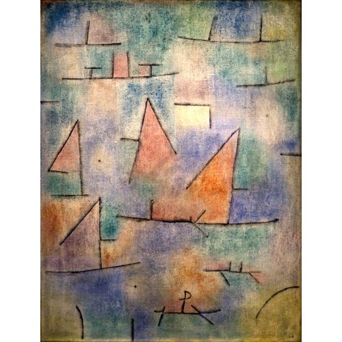 Paul Klee, Port With Sailing Ships