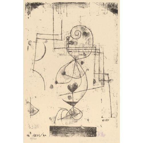 Paul Klee, Queen Of Hearts Paul Klee, Queen Of Hearts