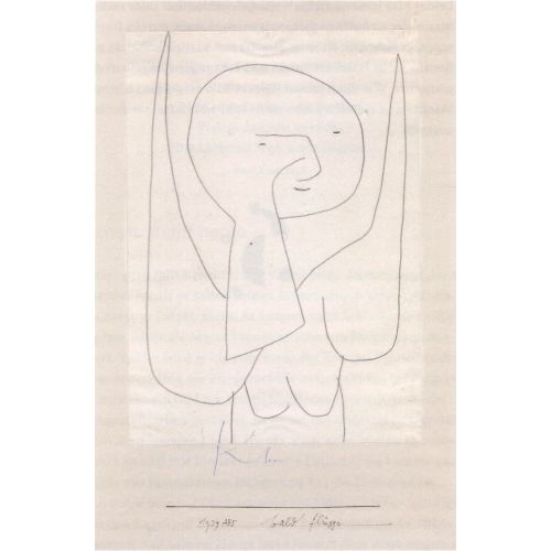 Paul Klee, Angel Soon Fledging Paul Klee, Angel Soon Fledging